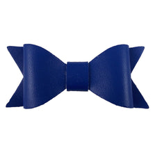 Small 3" Faux Leather Bows